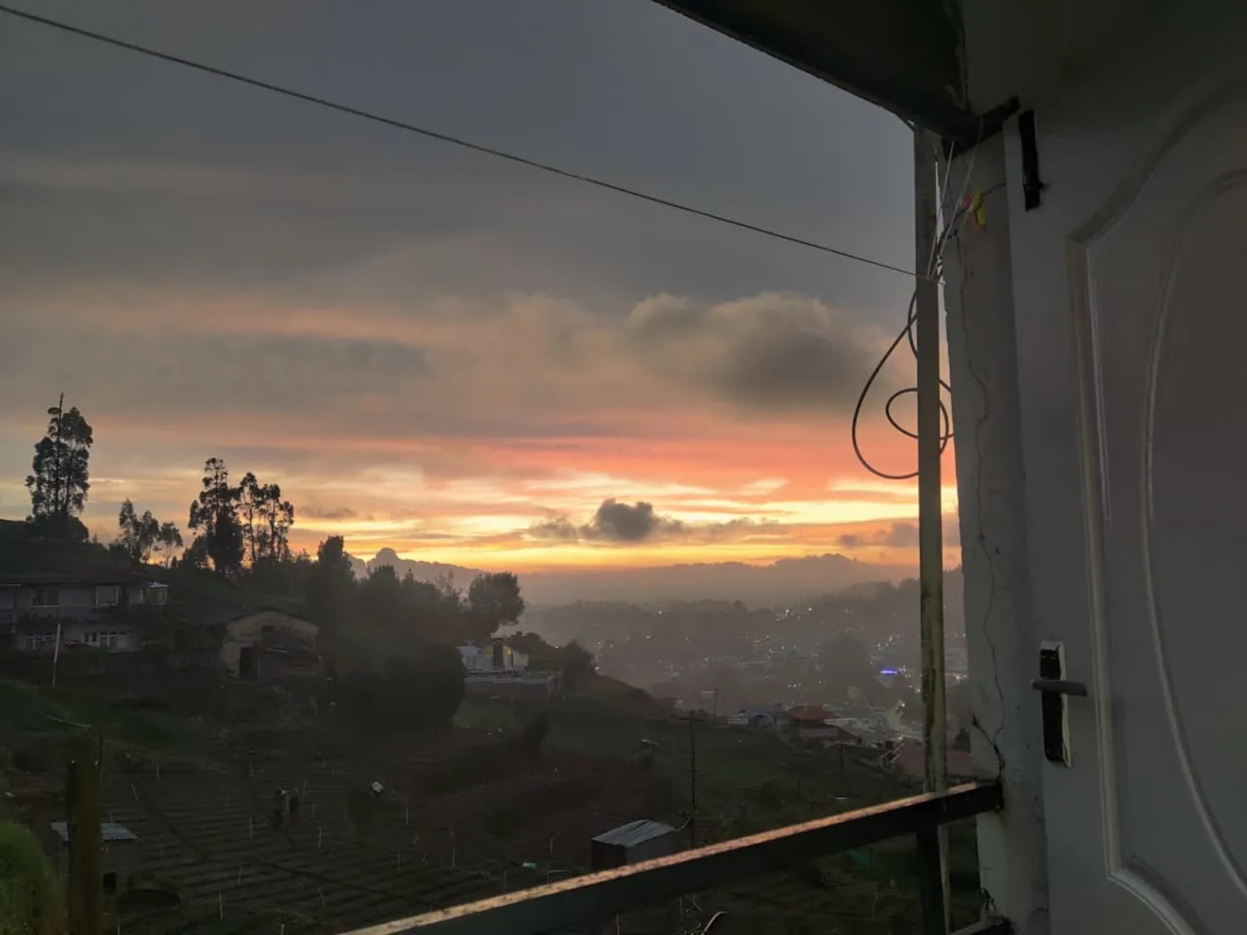Scenic hill view from Ooty Horizon Heights