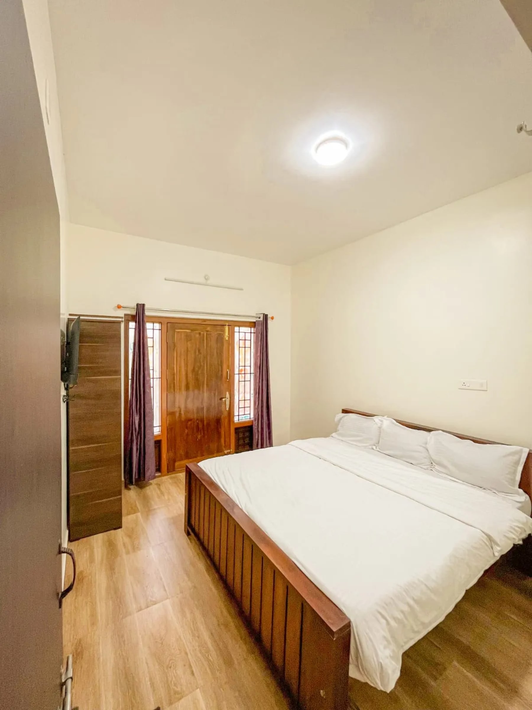 Cozy bedroom at Yoga Jay Homestay