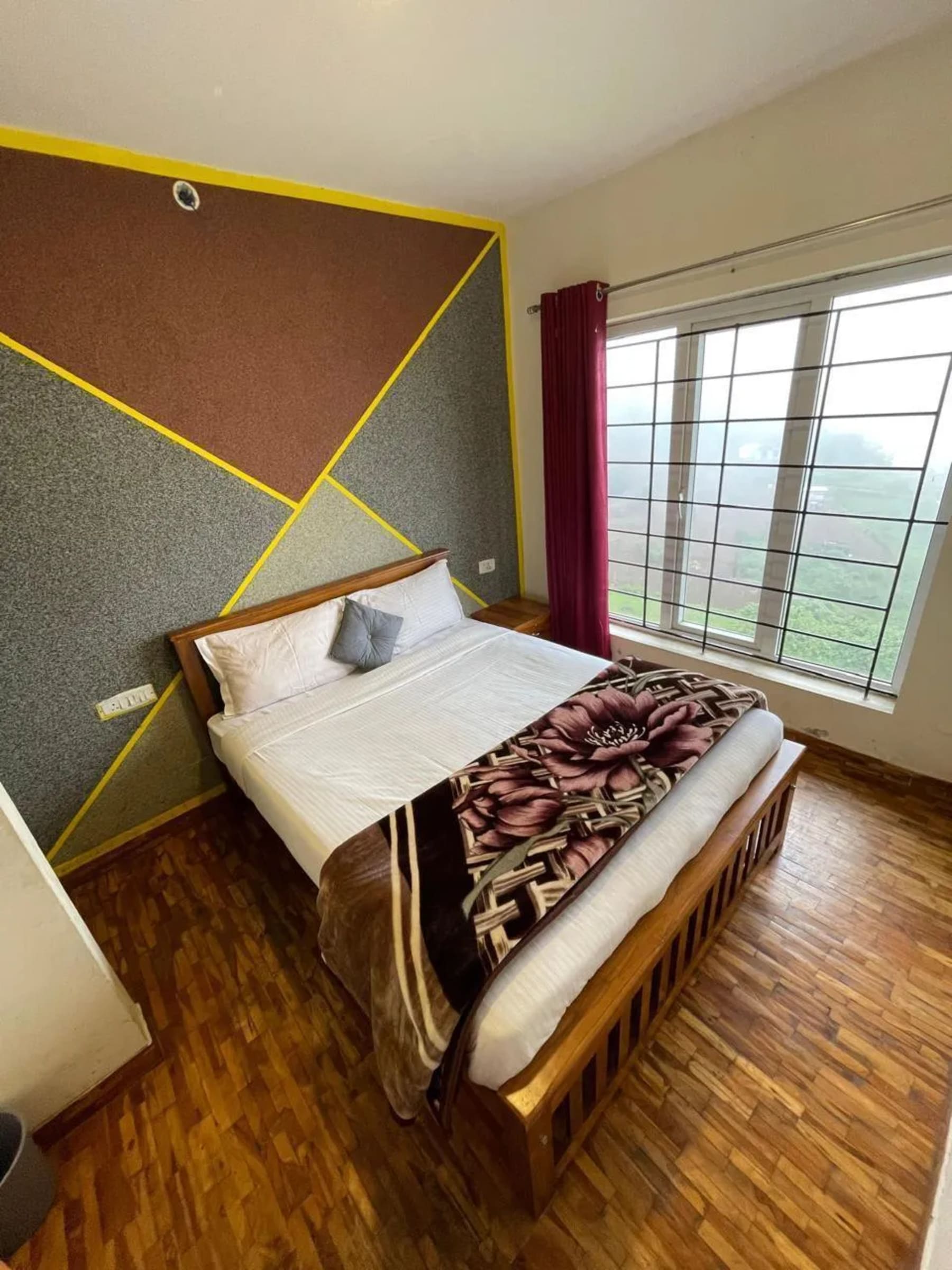 Bedroom at Ooty Dream Weaver Cottage for couples
