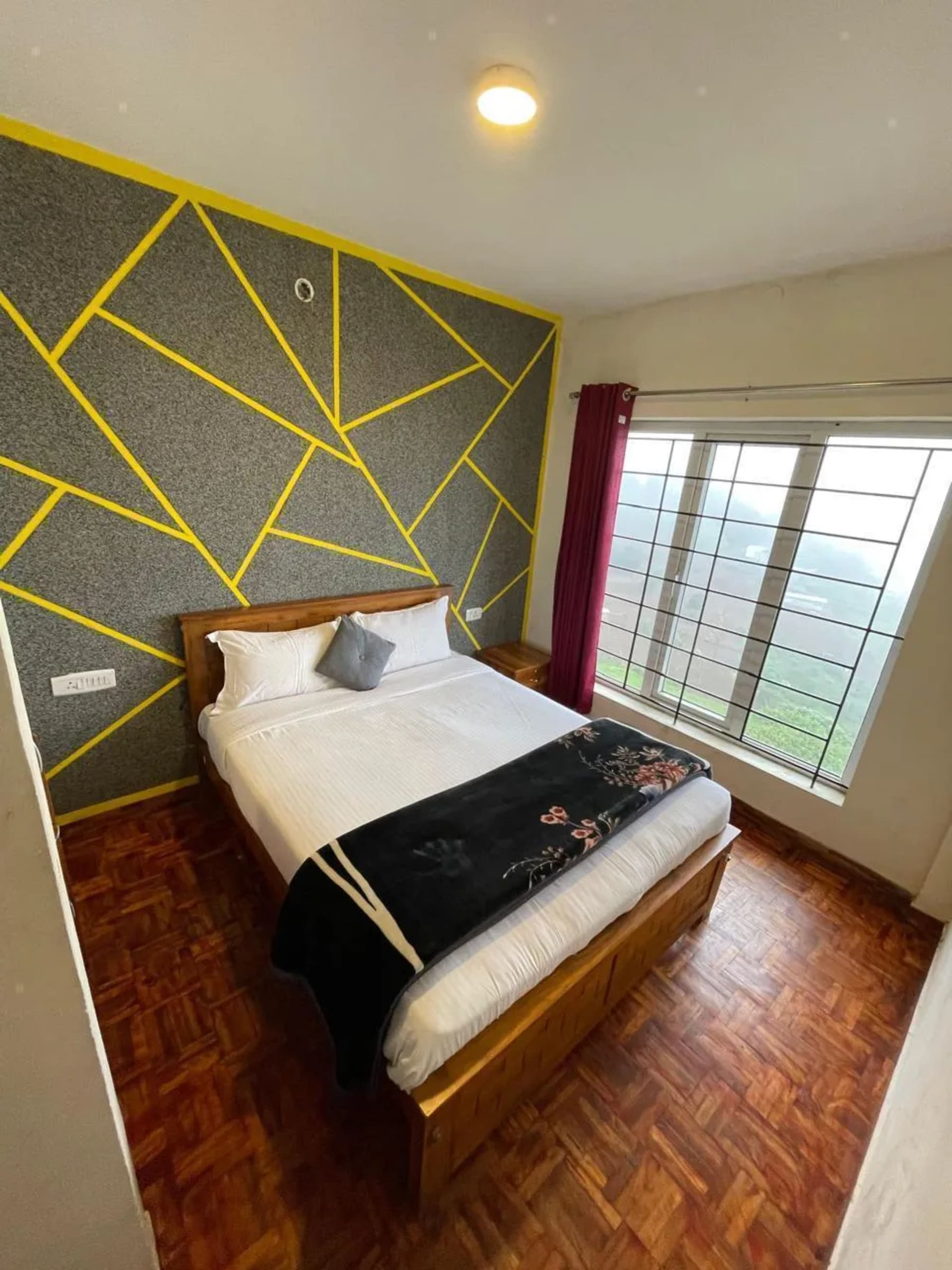 Aesthetic bedroom at Ooty Dream Weaver Cottage