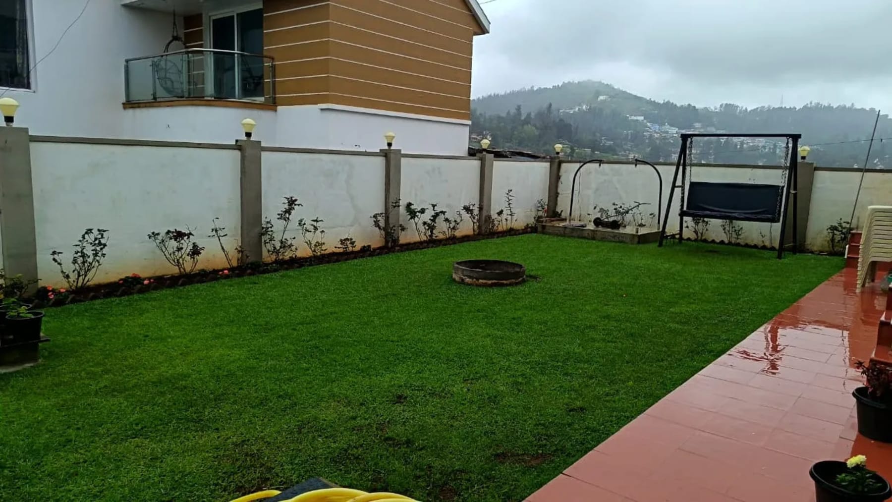 Scenic view from ADK Royal Park Inn homestay Ooty