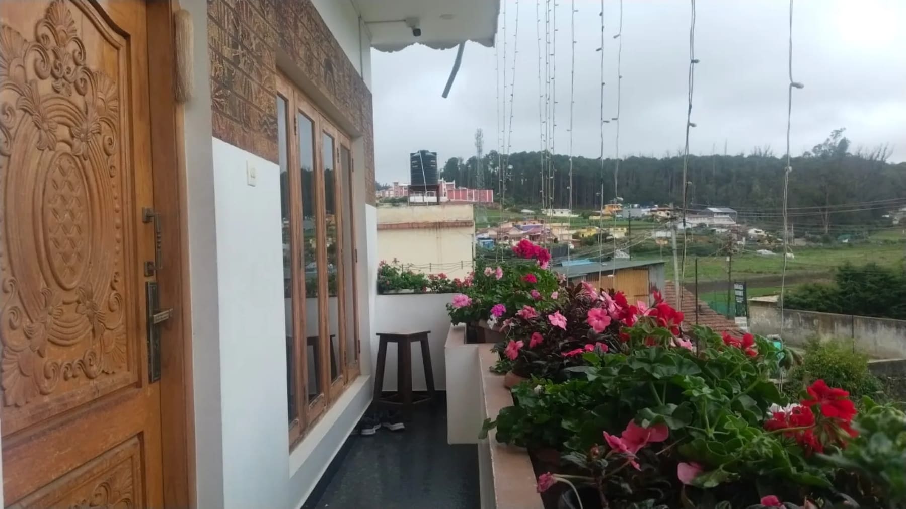 Scenic view from Daraga Homestay Ooty