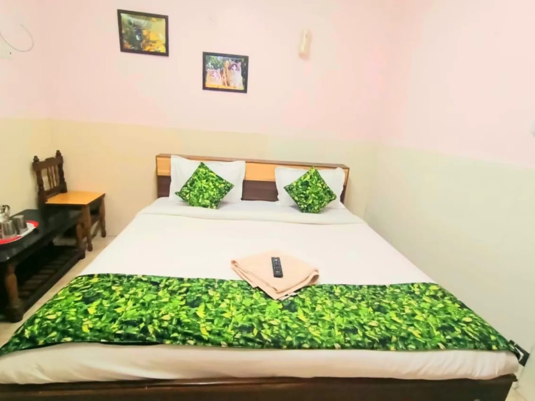 Spacious bedroom at Pillars Residency Ooty