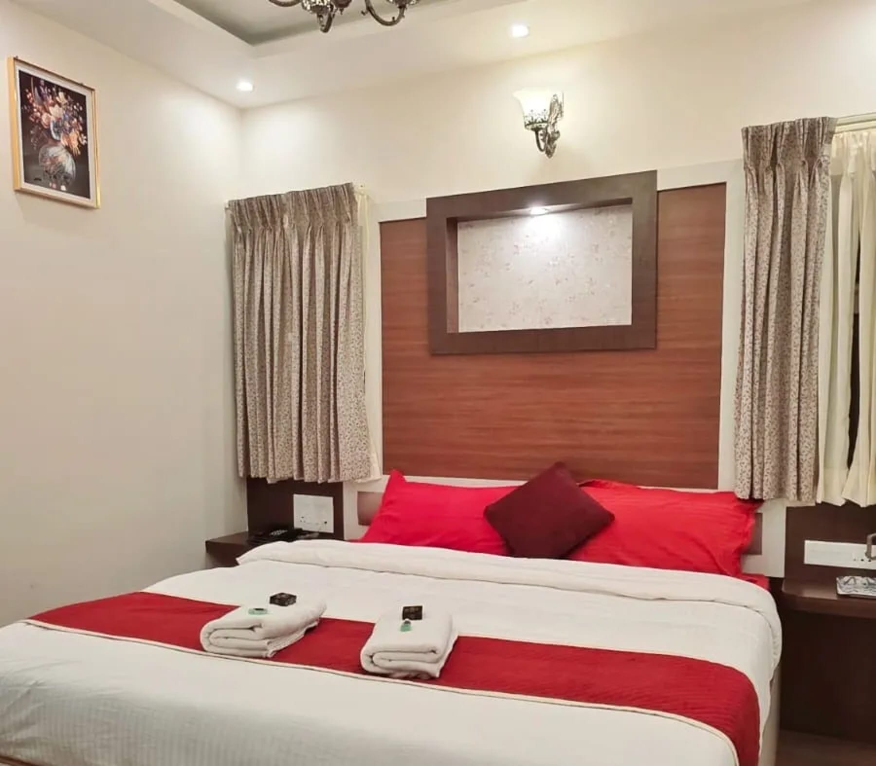 Bedroom at Grand Park Residency Ooty
