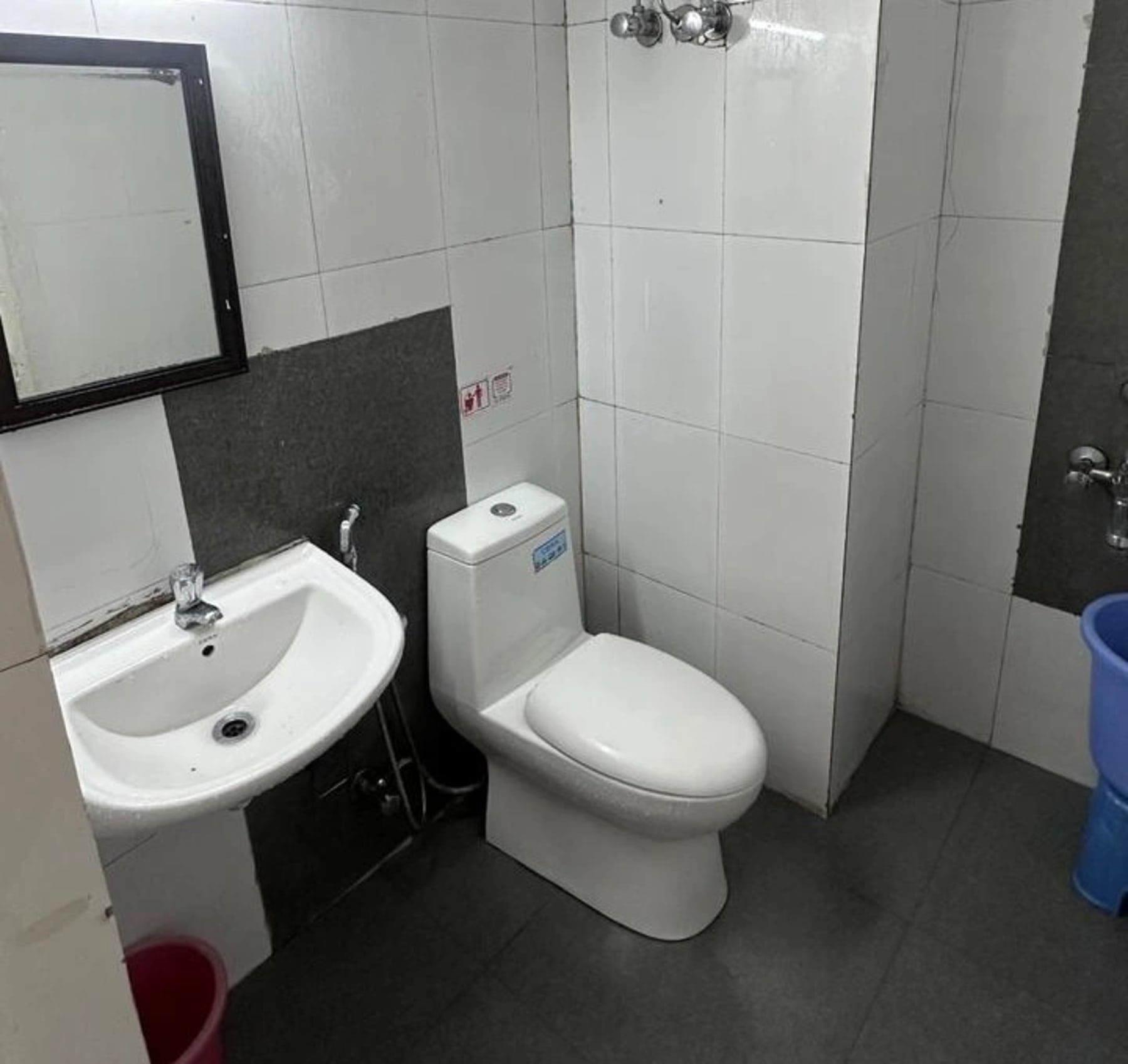 Hotel bathroom at Ajay Residency Ooty