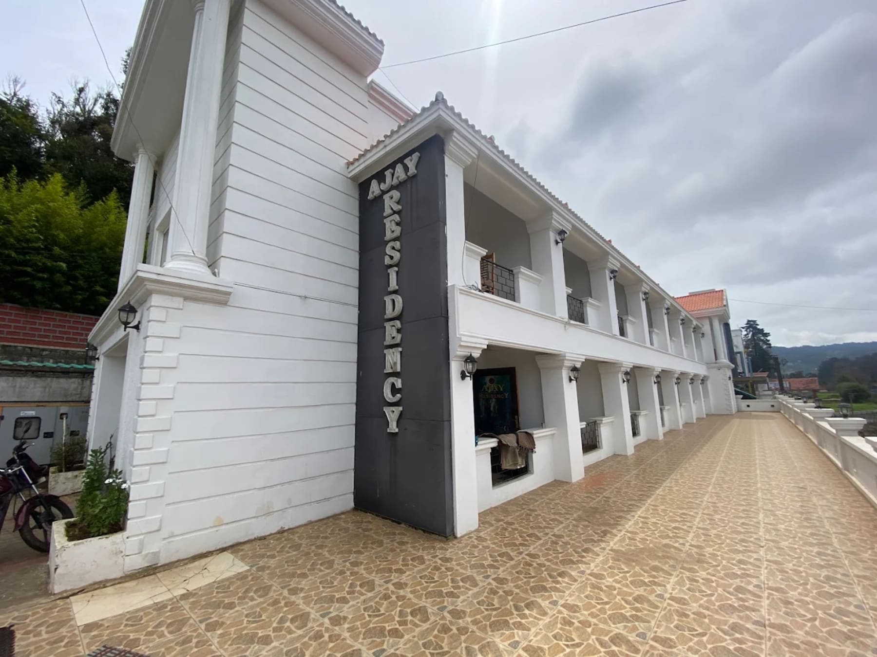 Entrance of Ajay Residency Ooty