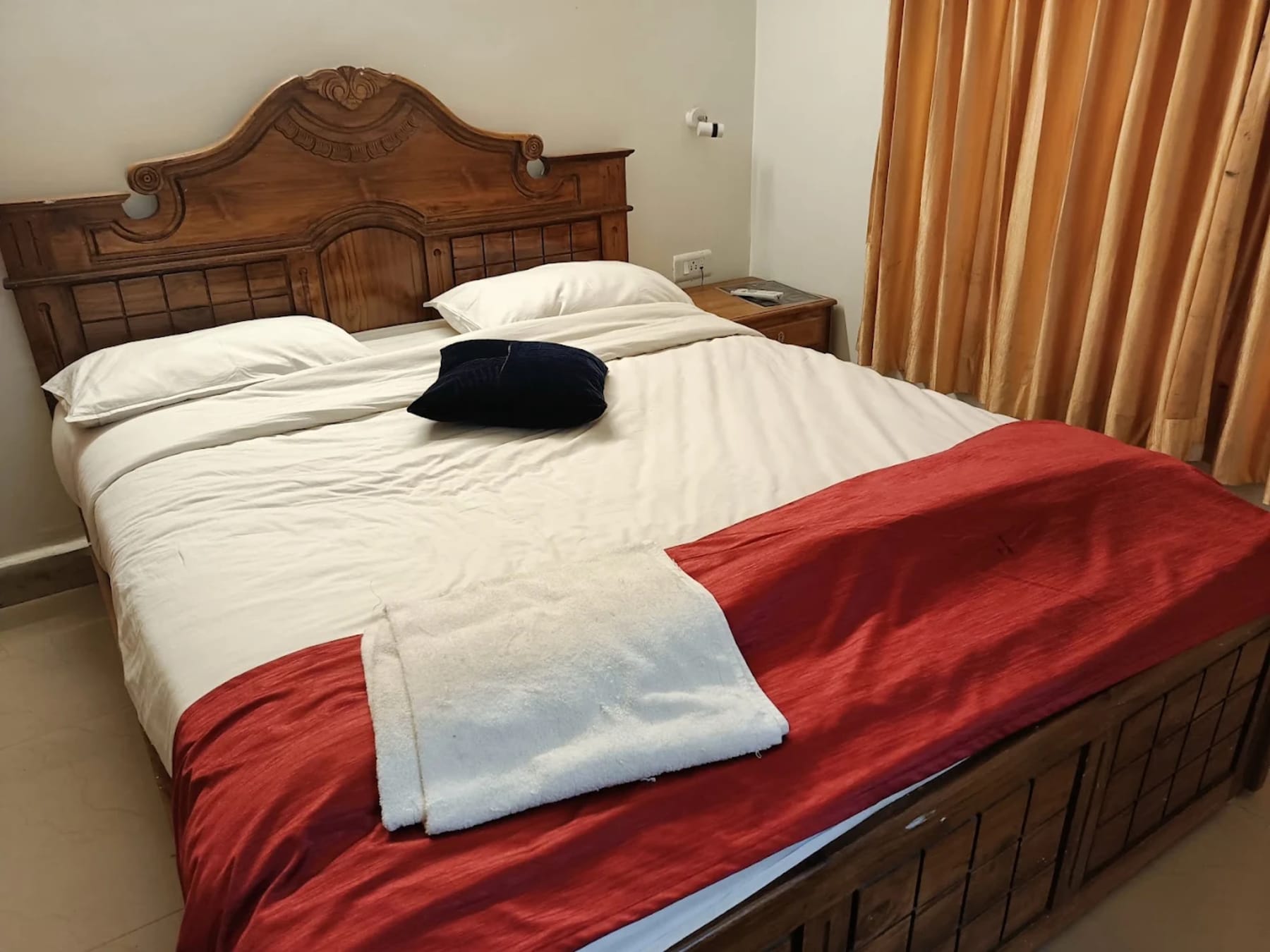 Room interior at Ajay Residency Ooty