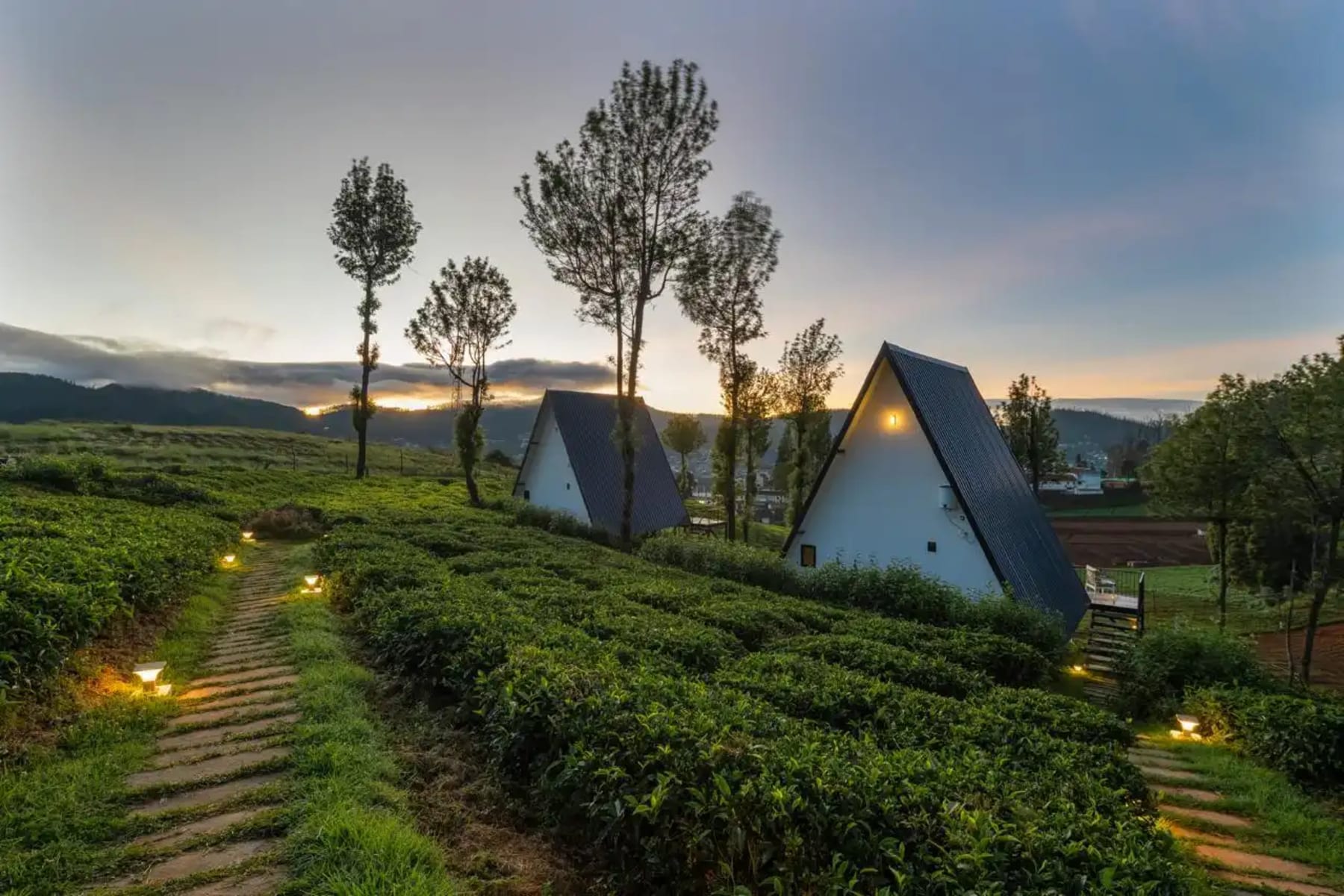 Triangle Valley A-frame cottage in Ooty