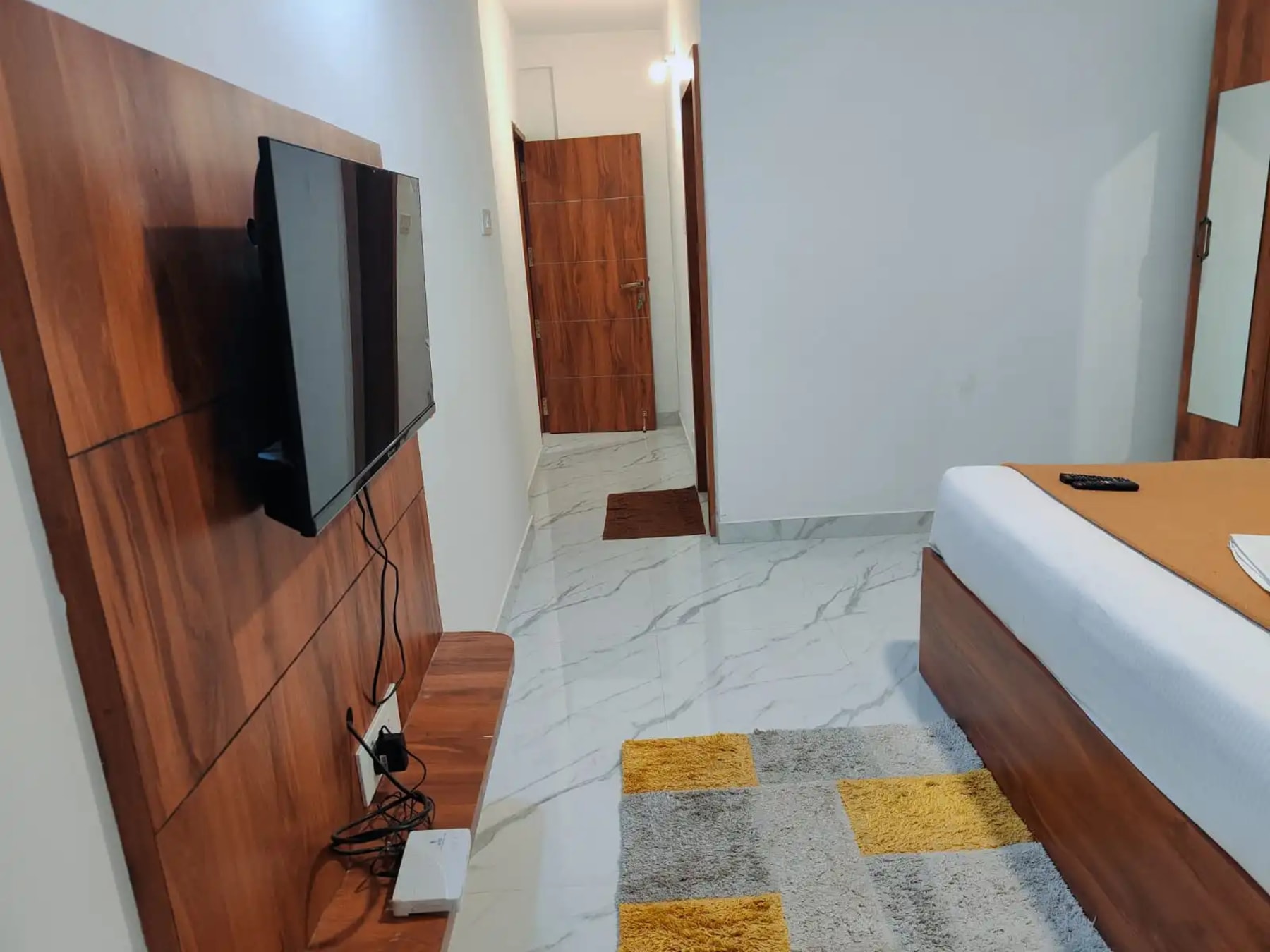 Guest bedroom at Stellar Homes Ooty