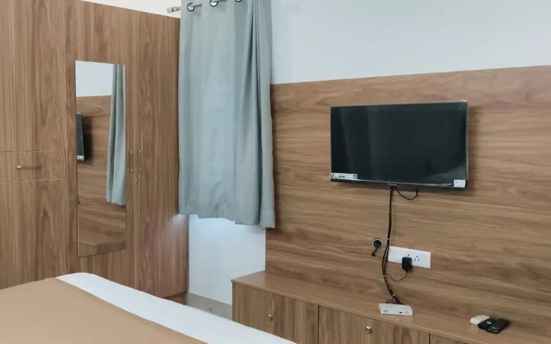 Bedroom interior at Stellar Homes Ooty