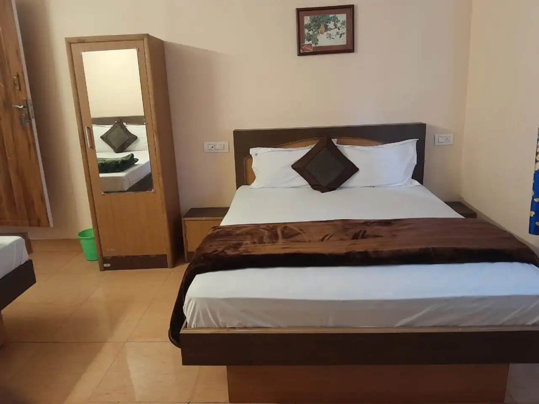 Guest bedroom at Ooty Meridian Residency