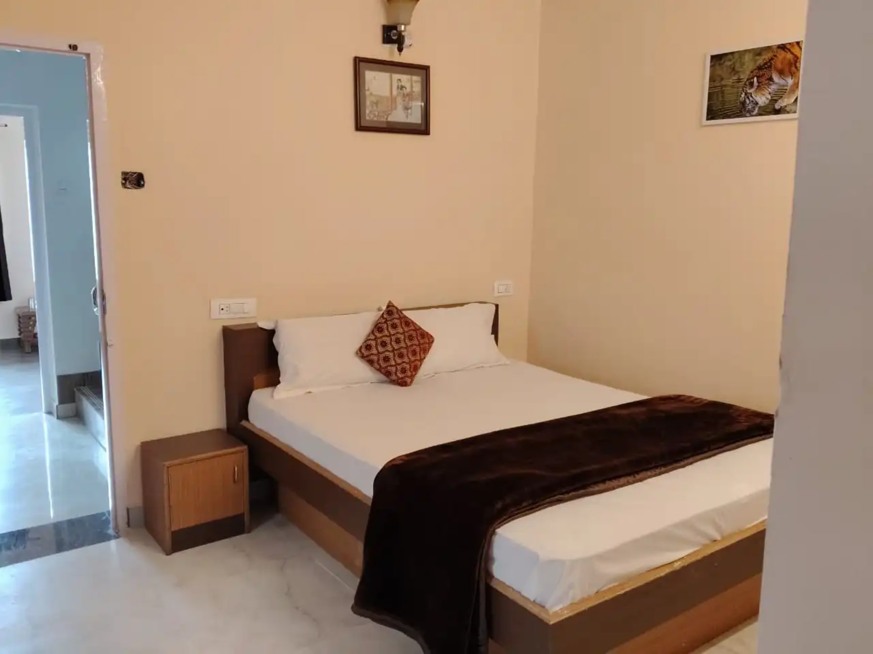 Cottage bedroom at Ooty Meridian Residency