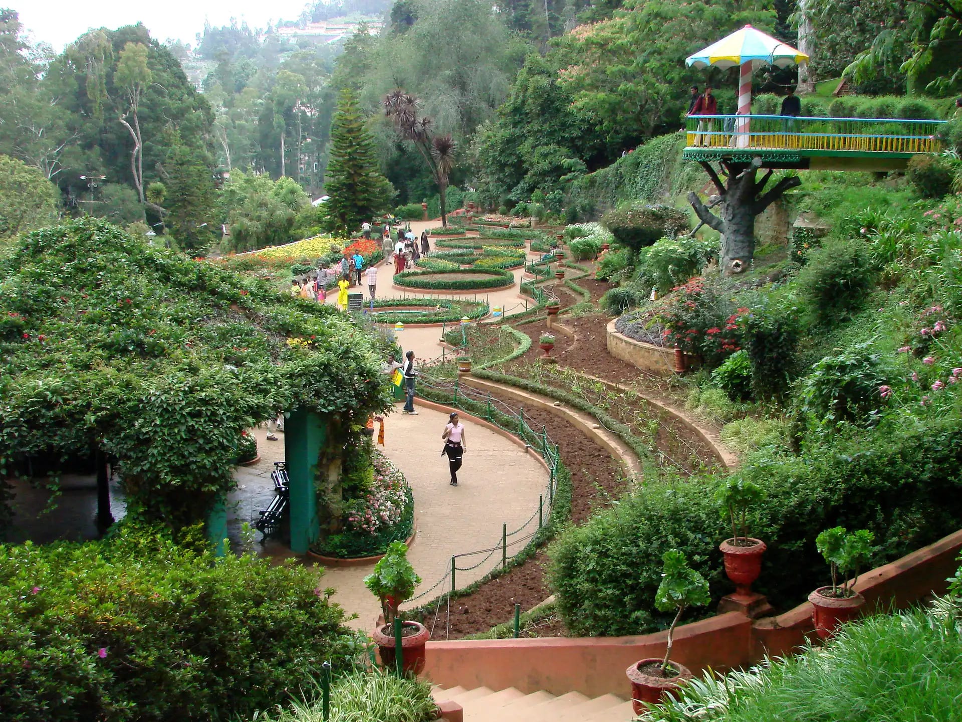 Botanical Garden in Ooty