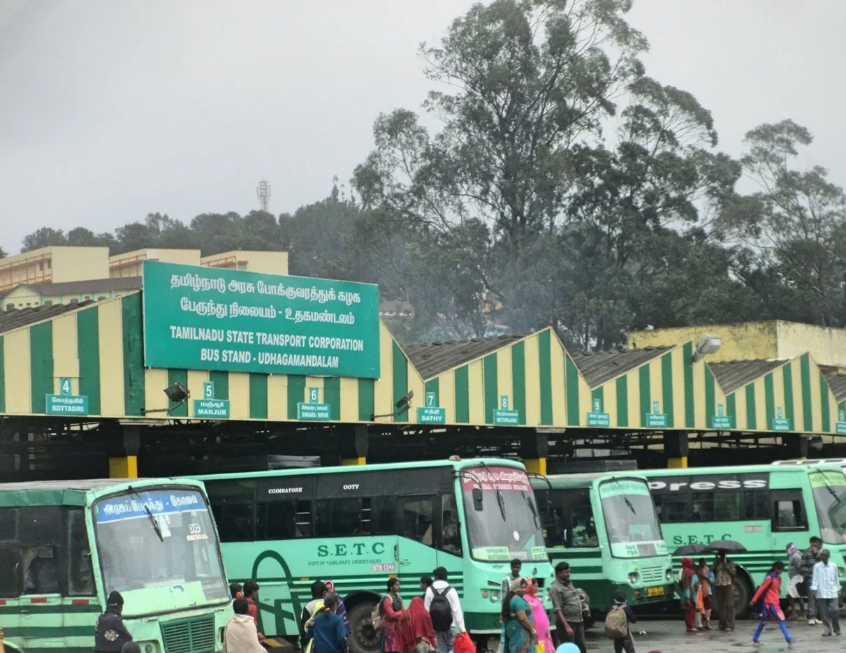 Ooty Bus Stand in Ooty