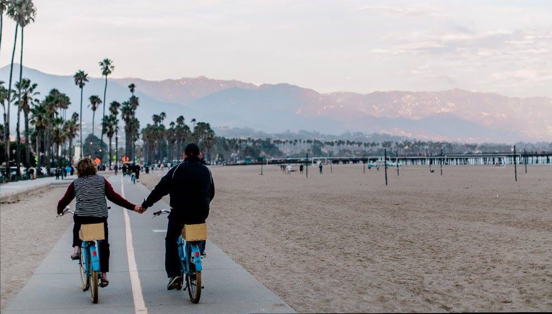 Don and Lisa Shorey walking hand in hand