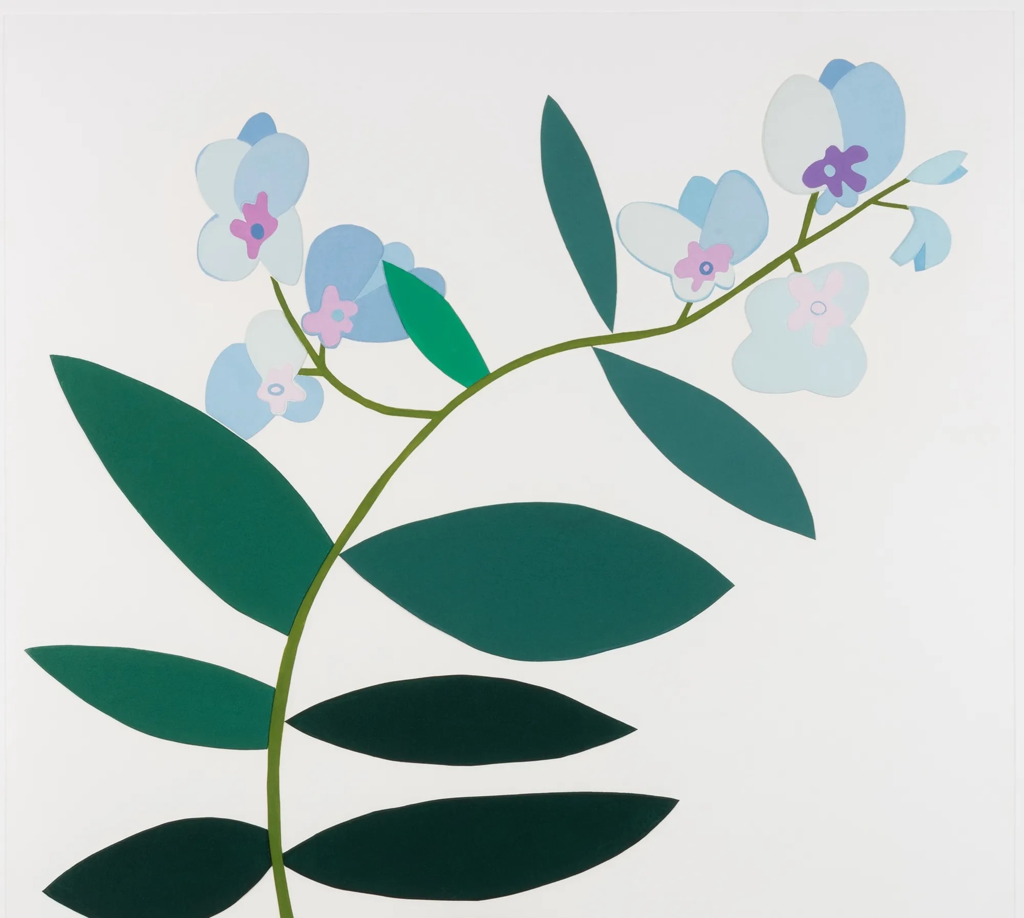 Jonas Wood's Three Clippings , 2018