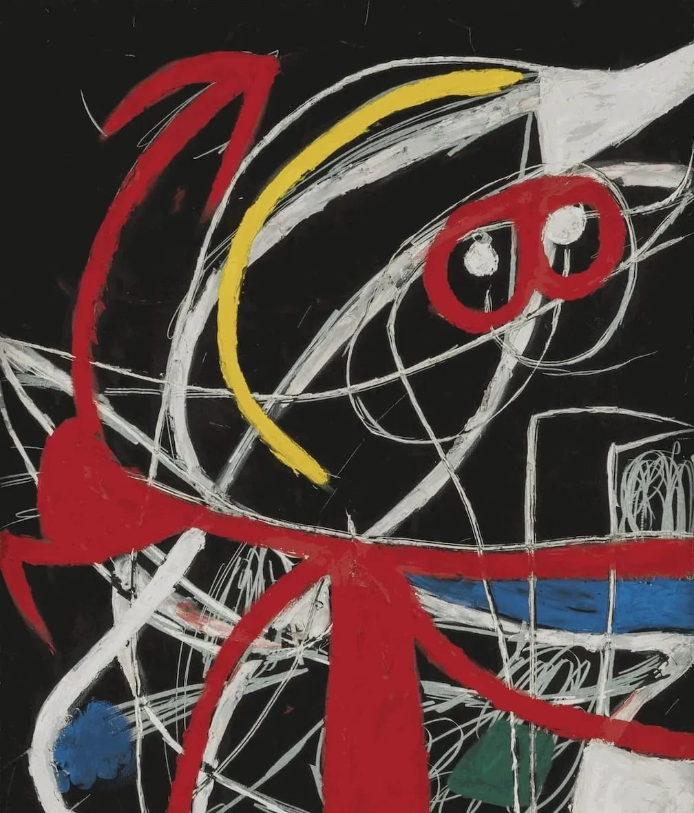 Presenting Joan Miró's Femme, oiseaux