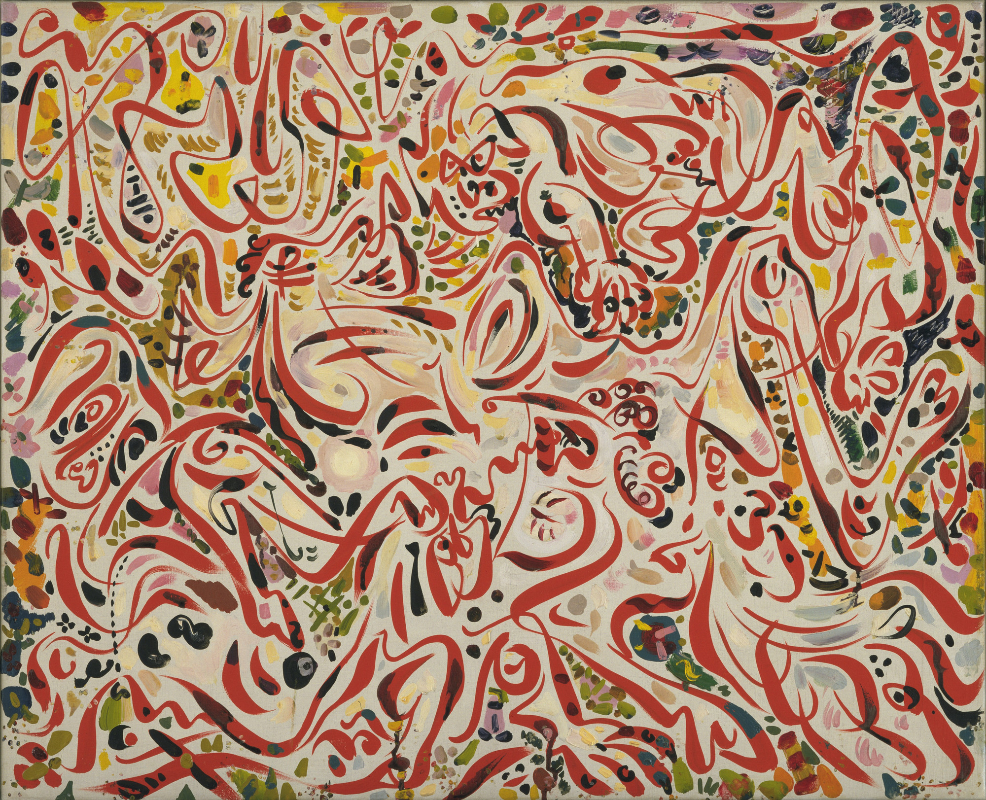 André Masson. The Kill , 1944. Oil on canvas. The Museum of Modern Art, New York.