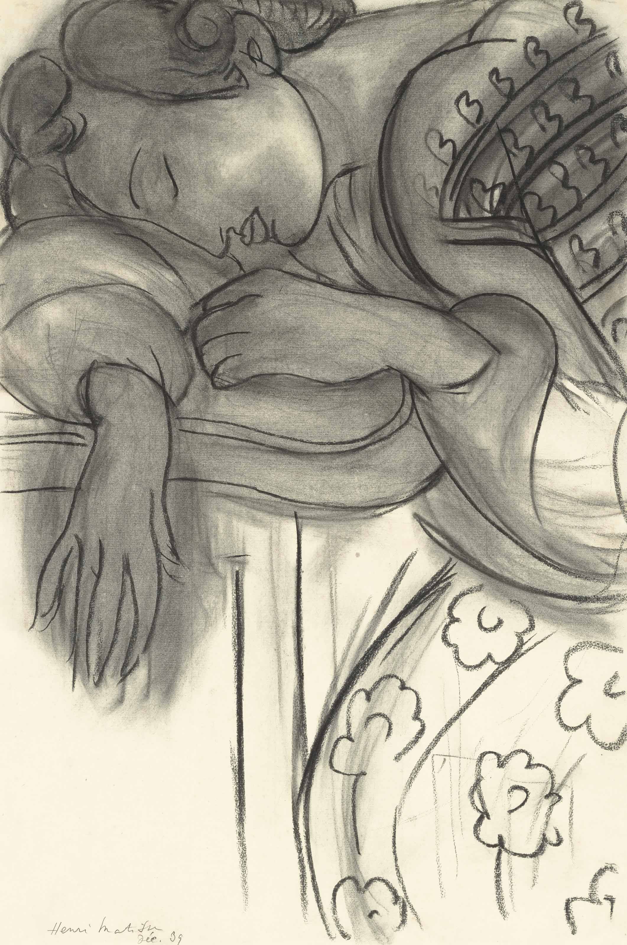 <p><em>Étude pour La Dormeuse, Le Rêve</em>, 1939. Private collection. Image courtesy of Zeit Contemporary Art, New York.</p>