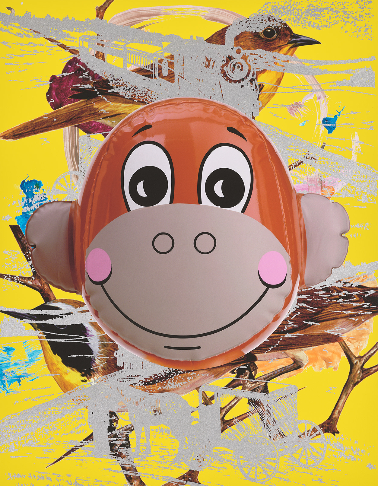 <p><em>Monkey Train (Birds)</em>, 2007. Image courtesy of Zeit Contemporary Art, New York.</p>