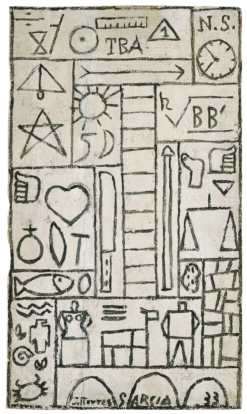 <p><em>Constructivo blanco y negro "TBA,"</em> 1933. Museo Reina Sofía, Madrid.</p>