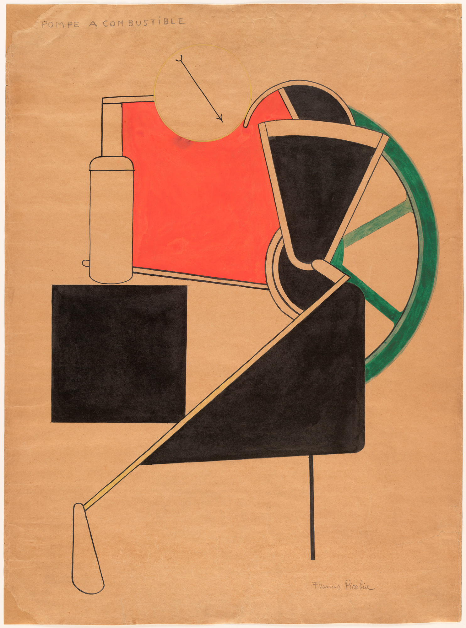 Pompe à combustible, 1922. The Museum of Modern Art, New York.