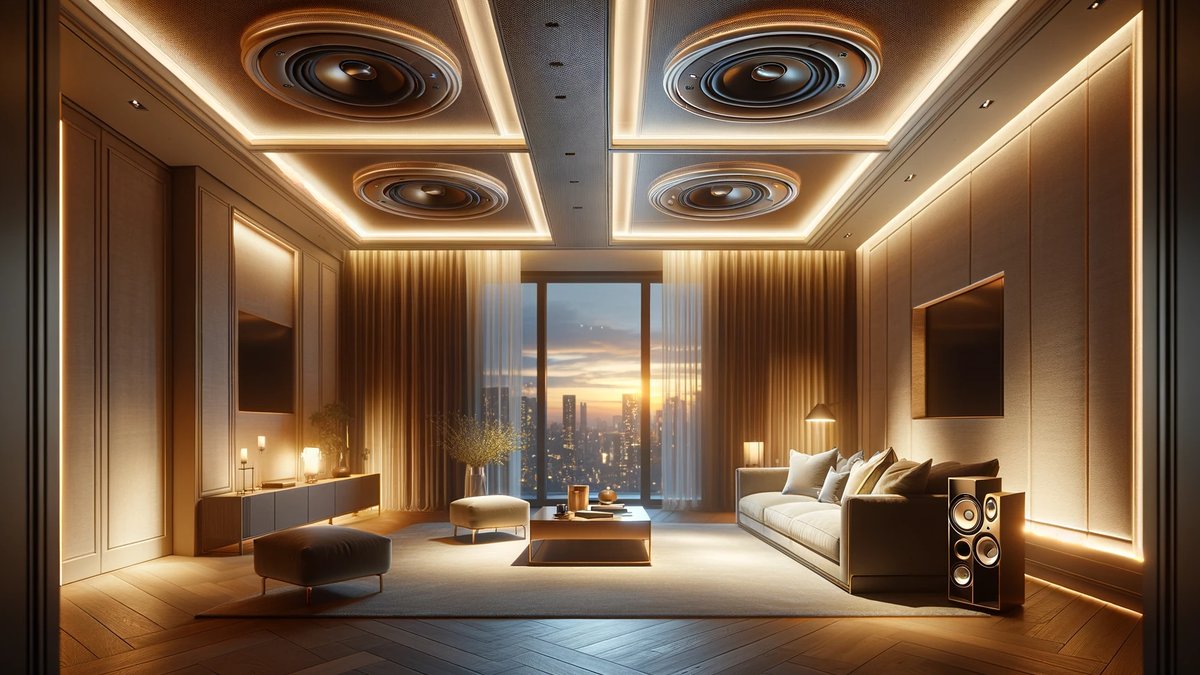Hidden ceiling touches transform spaces - ceiling design