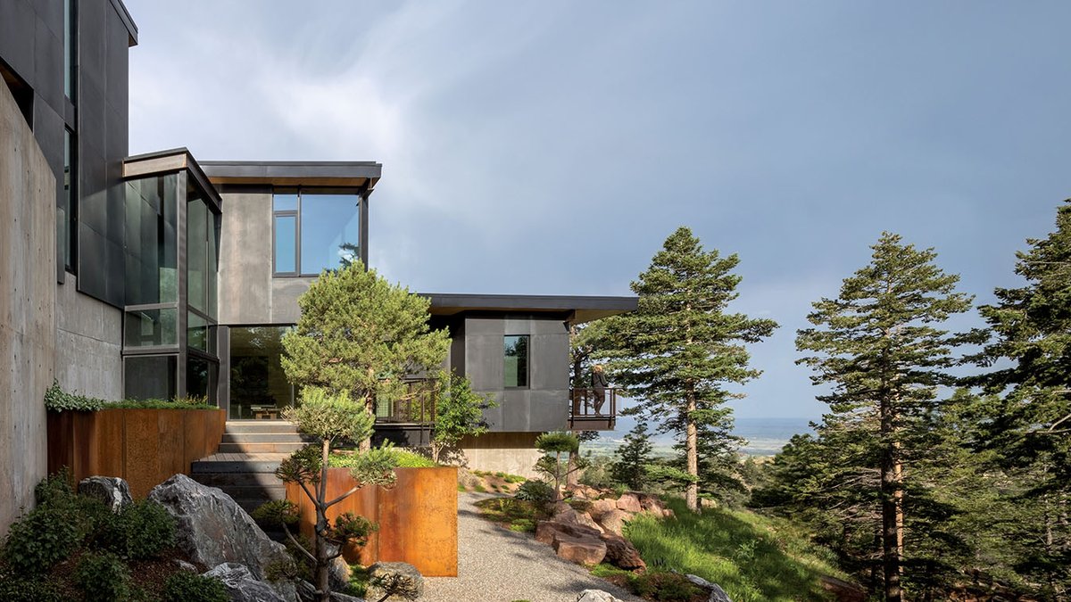 Boulder Ridgetop Home Embraces Modern Minimalism Boulder Ridgetop Home Embraces Modern Minimalism - modern minimalism
