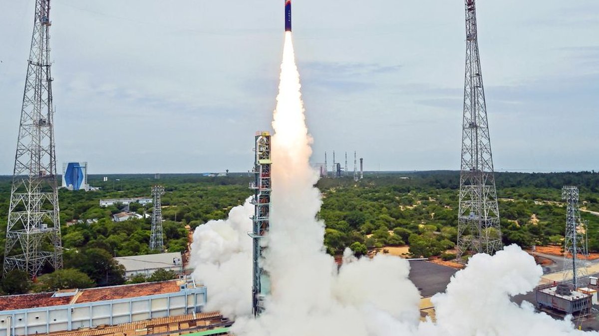 India’s Vikram-1 rocket lifts off - vikram-1 rocket
