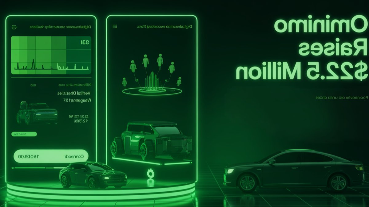 Ominimo secures $22.5m at $1.6bn valuation - insurtech startup