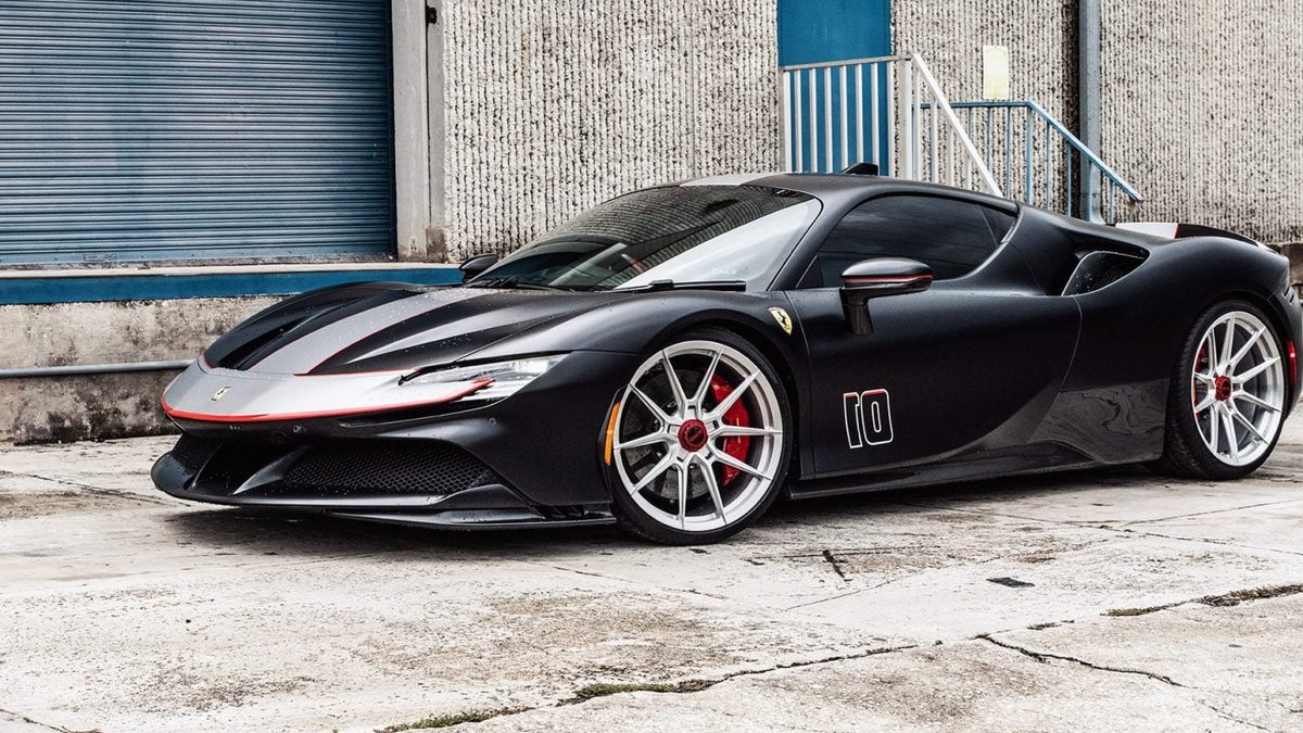 Ferrari SF90 on custom Novitec wheels unveiled Ferrari SF90 on custom Novitec wheels unveiled - ferrari sf90