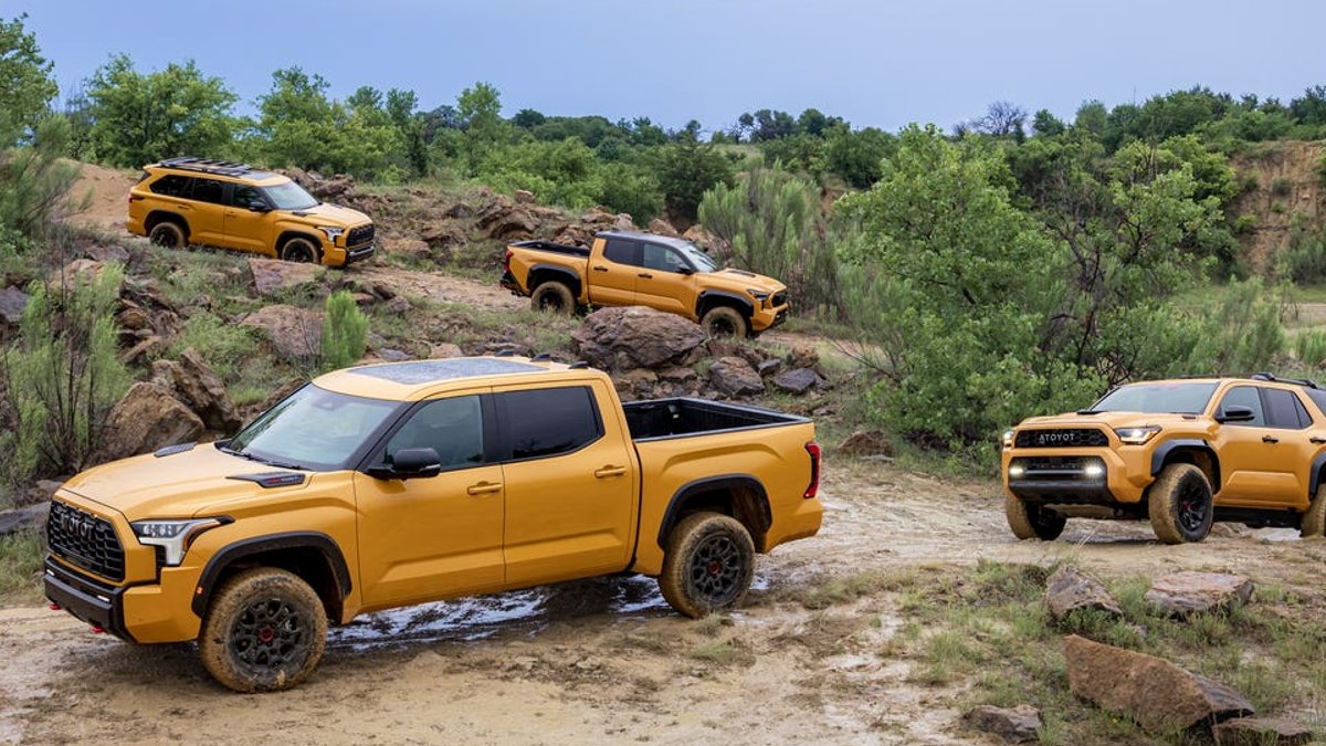Toyota TRD Pro gets two new yellows Toyota TRD Pro gets two new yellows - trd pro