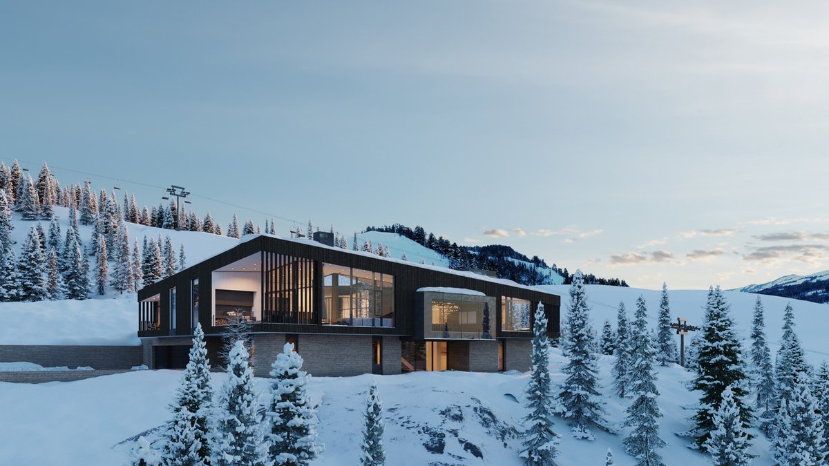 Ski lodge redefines alpine family living Ski lodge redefines alpine family living - ski lodge