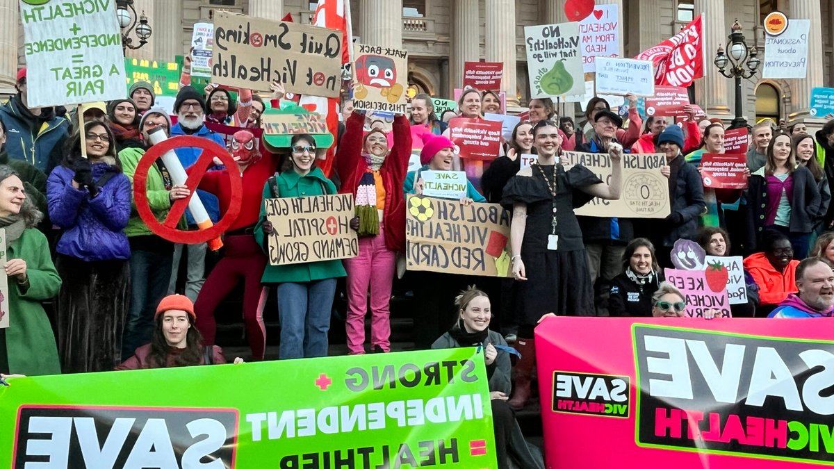 Premier Urged to Save World-Leading Health Agency Premier Urged to Save World-Leading Health Agency - vichealth