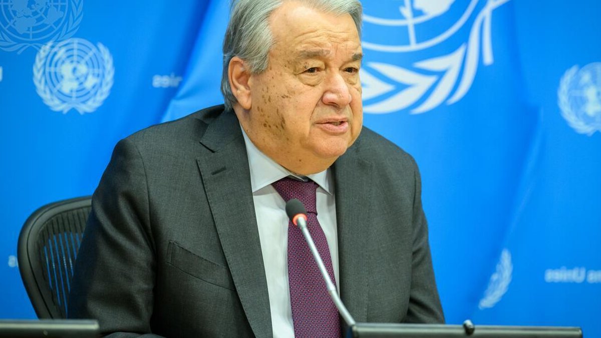UN Chief Warns of Climate Crisis - climate crisis