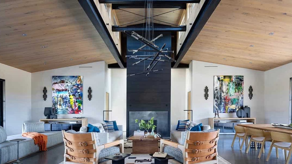Stunning Ranch House Offers Picturesque Napa Valley Views - stunning ranch house