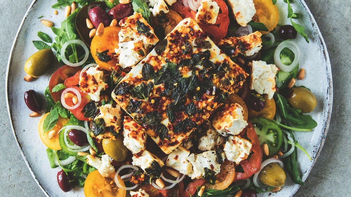 Summer Salad Features Fresh Homegrown Tomatoes