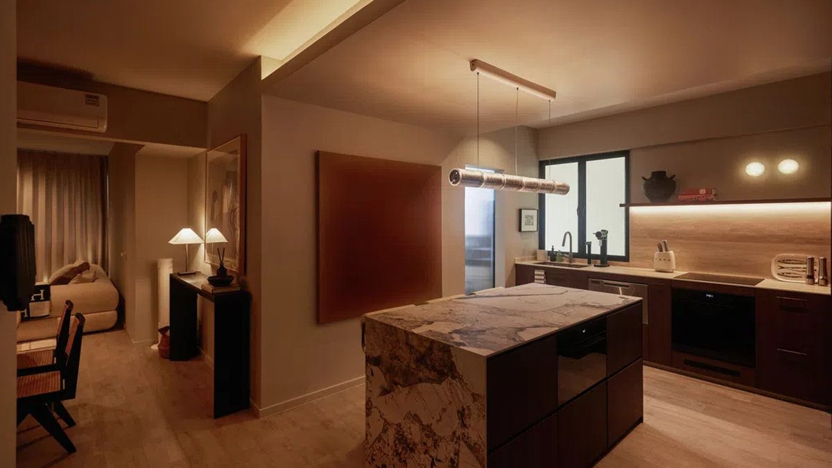 Singapore condo renovation inspired by Copenhagen's Audo House - singapore condo renovation