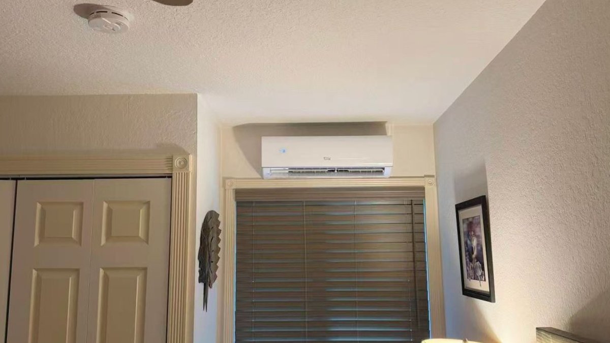 Mini‑Split Relieves Hot Rooms Without Straining Central AC Mini‑Split Relieves Hot Rooms Without Straining Central AC - mini split system