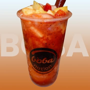 Chamoy Strawberry Mango Slush