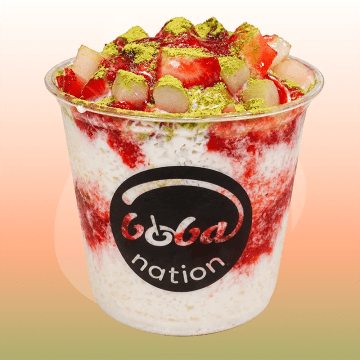 *NEW Strawberry Matcha Bingsu