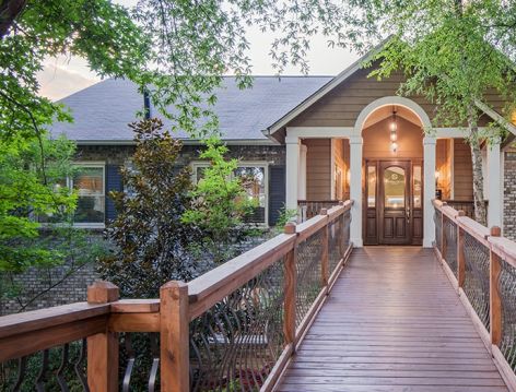 Exterior Leasing Office at Colonial Grand at Edgewater luxury apartment homes in Huntsville, AL