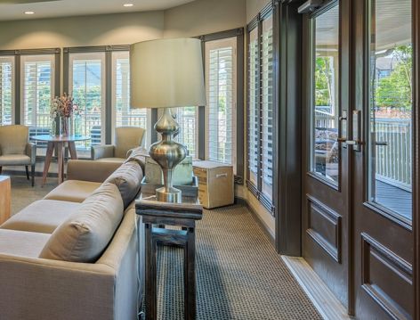 Clubhouse at Hunters Ridge at Deerwood luxury apartment homes in Jacksonville, FL