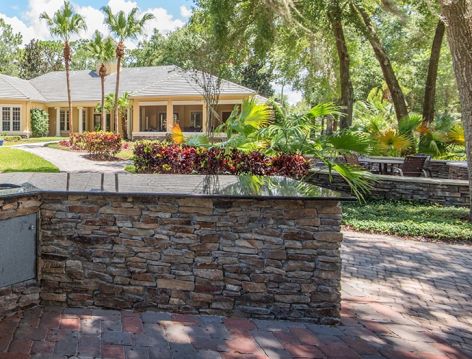 Grill at Colonial Grand at Town Park luxury apartment homes in Orlando, FL