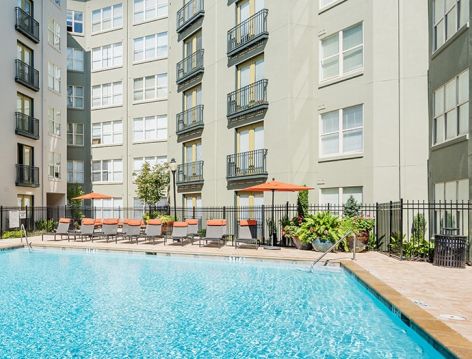 Pool 4 at Allure in Buckhead Village luxury apartment homes in Atlanta, GA