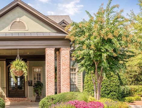 Clubhouse Exterior at Lake Lanier Club luxury apartment homes in Atlanta, GA