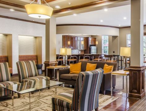 Clubhouse at Post Alexander Reserve luxury apartment homes in Atlanta, GA