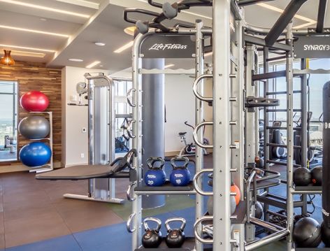 Gym 2 at Post Midtown luxury apartment homes in Atlanta, GA