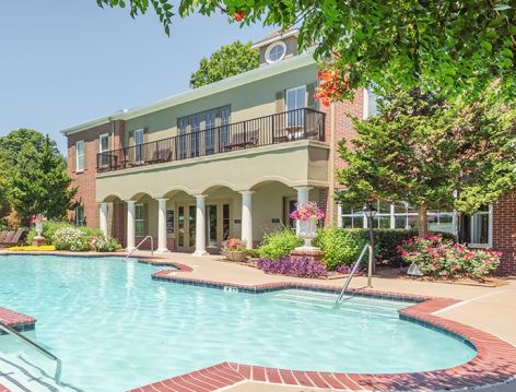 Pool at Post Spring luxury apartment homes in Atlanta, GA