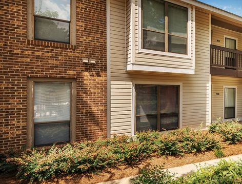 Exterior at Park Haywood luxury apartment homes in Greenville, SC